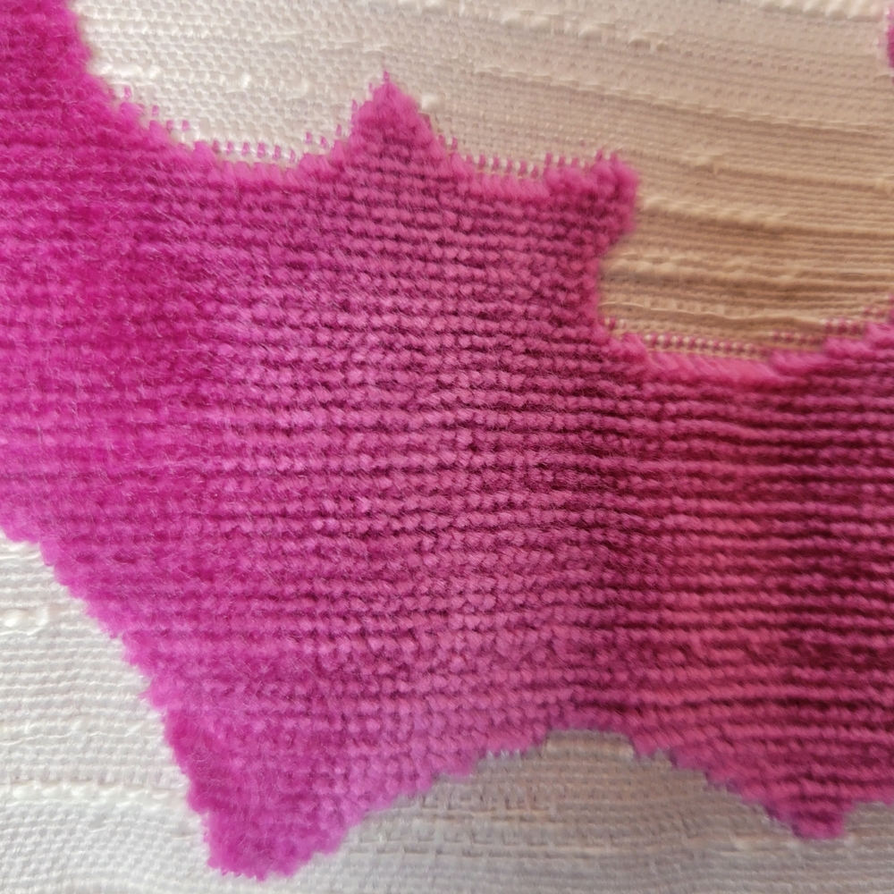 Soho Pink Bat Pattern Accent Pillow - Picture 3 of 15